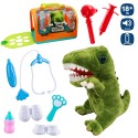 Cage en peluche dinosaure c. acc.essayez-moi 20 cm
