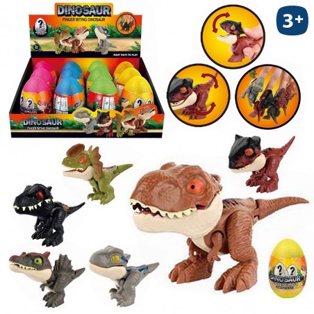 Oeufs surprise avec des dinosaures