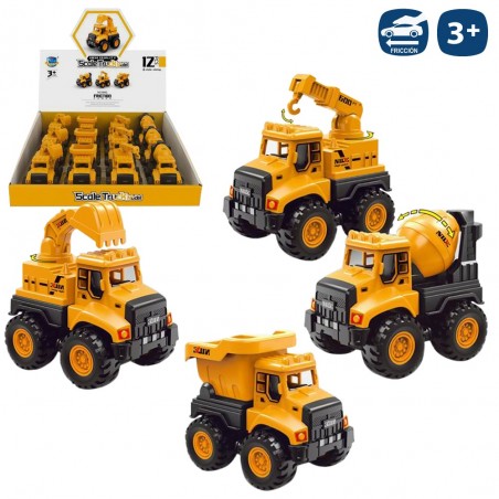 Camion Travaux Publics Friction 4 M 9.60 X 7.30 Cm