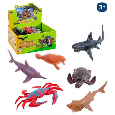 Animal marin en PVC 8 m 18 cm