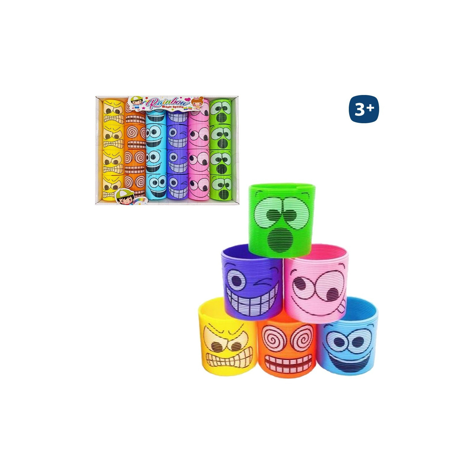 Moulin emoji assorti de couleurs