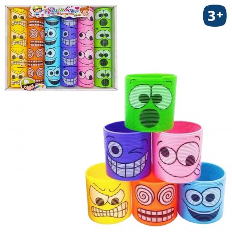 Moulin emoji assorti de couleurs