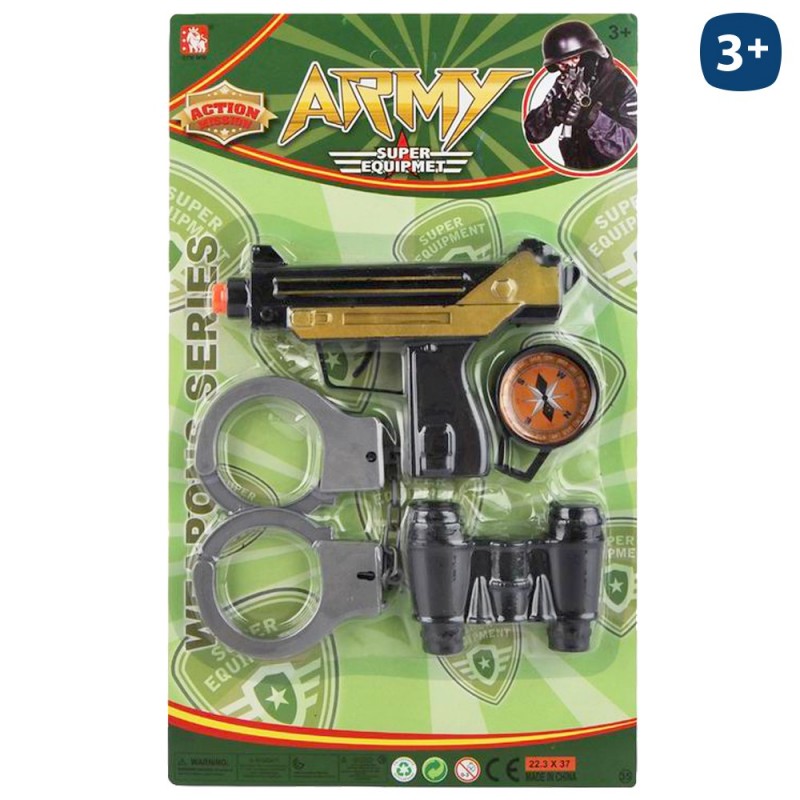 S 4 mitraillette militaire avec accessoires