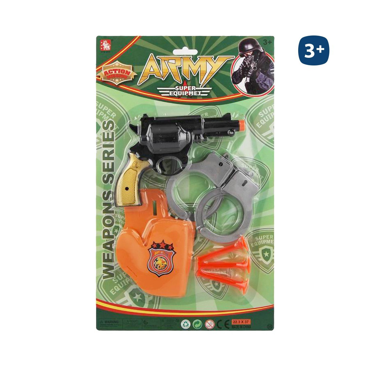S 6 pistolet militaire avec accessoires