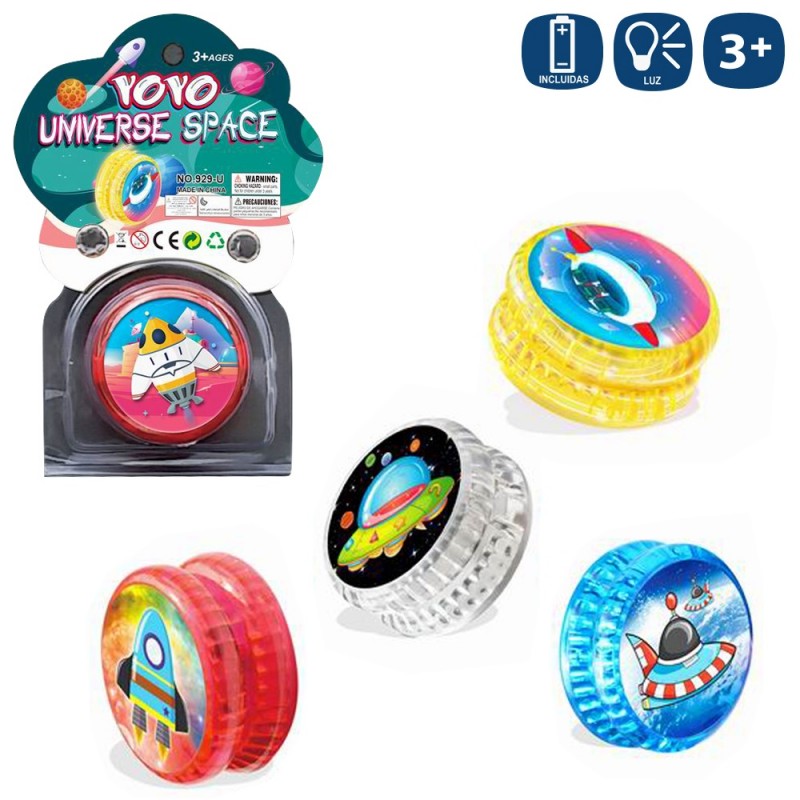 Yoyo Avec Lumière 12 M Espace 5.50 Cm Yoyo Avec Lumière 12 M Espace 5.50 Cm