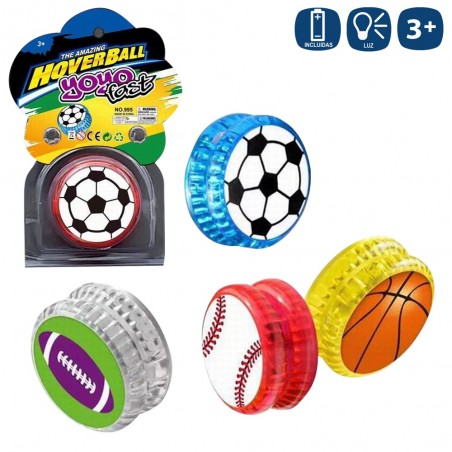 Yoyo Avec Lumiere 12 M Sports 5.50 Cm