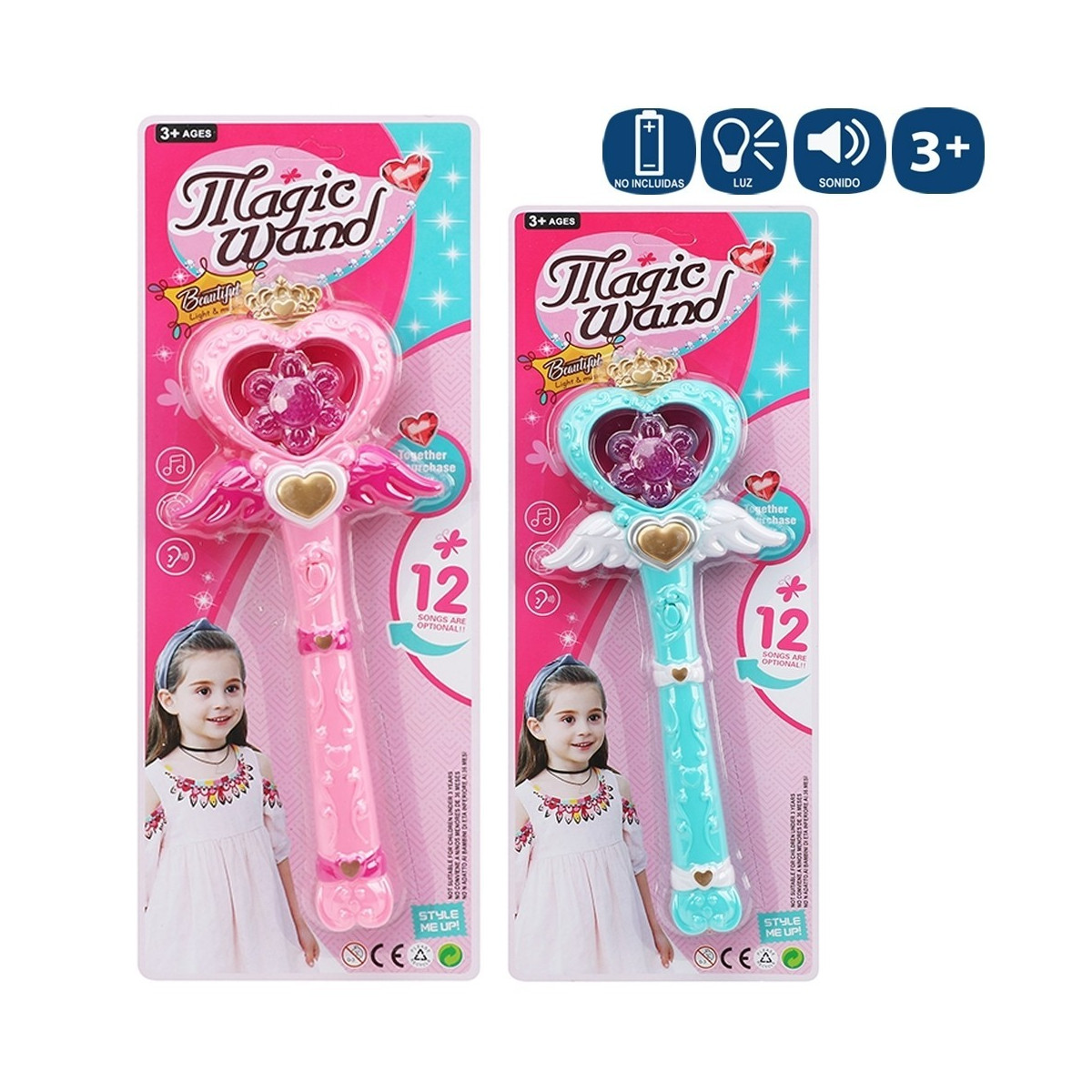 Bâton magique avec lumière et son 2 c 31 cm