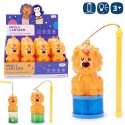 Mouvement lampe lion 4 c 5,50 x 5,50 x 13 cm