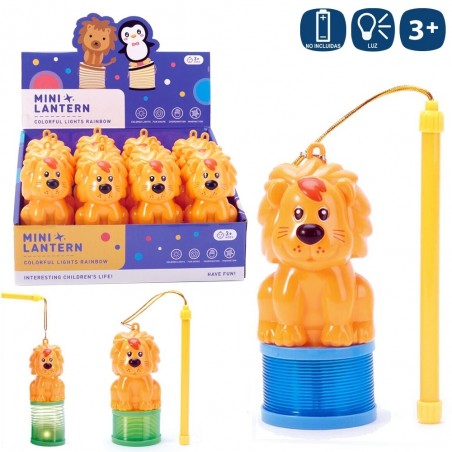 Mouvement lampe lion 4 c 5,50 x 5,50 x 13 cm