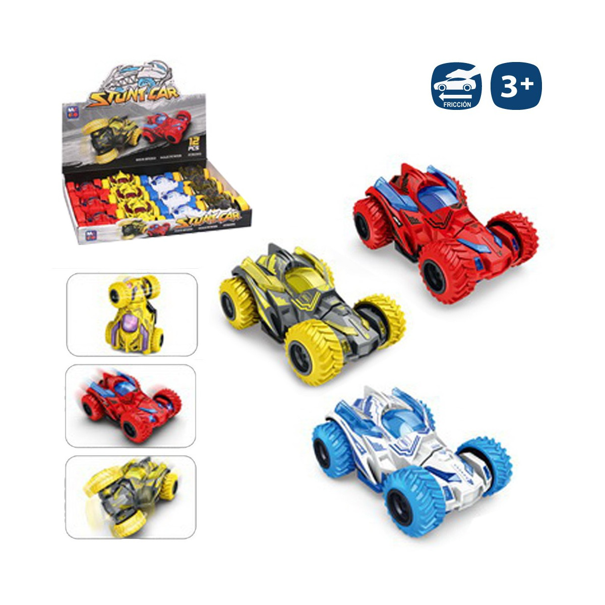 Voiture buggy méga-friction 4 c 11 90 x 9 50 x 5 70 cm