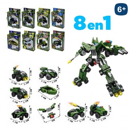 Robot Militaire 8 En 1 8 M