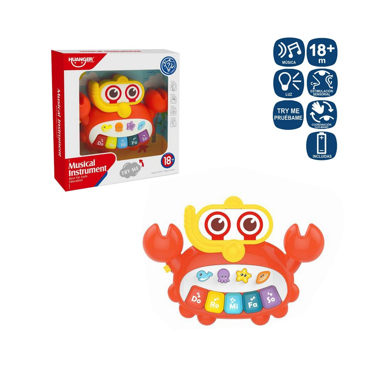 organe crabe enfant 18 x 3 60 x 13 cm