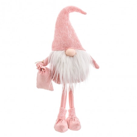 Père Noël debout rose 23 x 14 50 x 56 cm