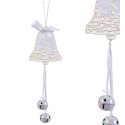 Suspension cloche grelots en plastique 20 cm