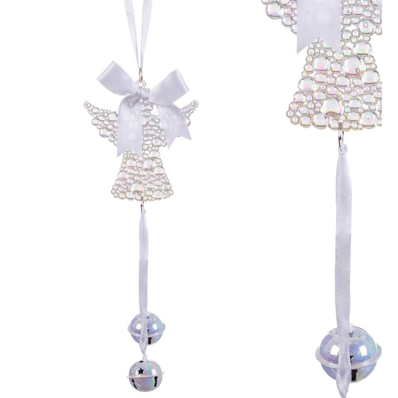 Pendentif ange grelots en plastique 20 cm