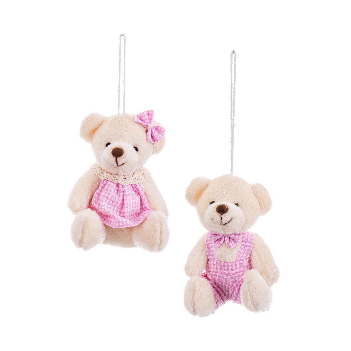 Pendentif ours tricoté 2 m 8 cm