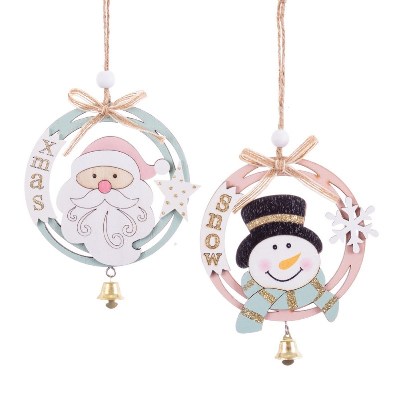 Pendentif cercle bois 2 m 11 x 10 x 0.70 cm