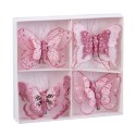 S 8 papillon plume 8 cm