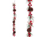 Guirlande holly 61 cm
