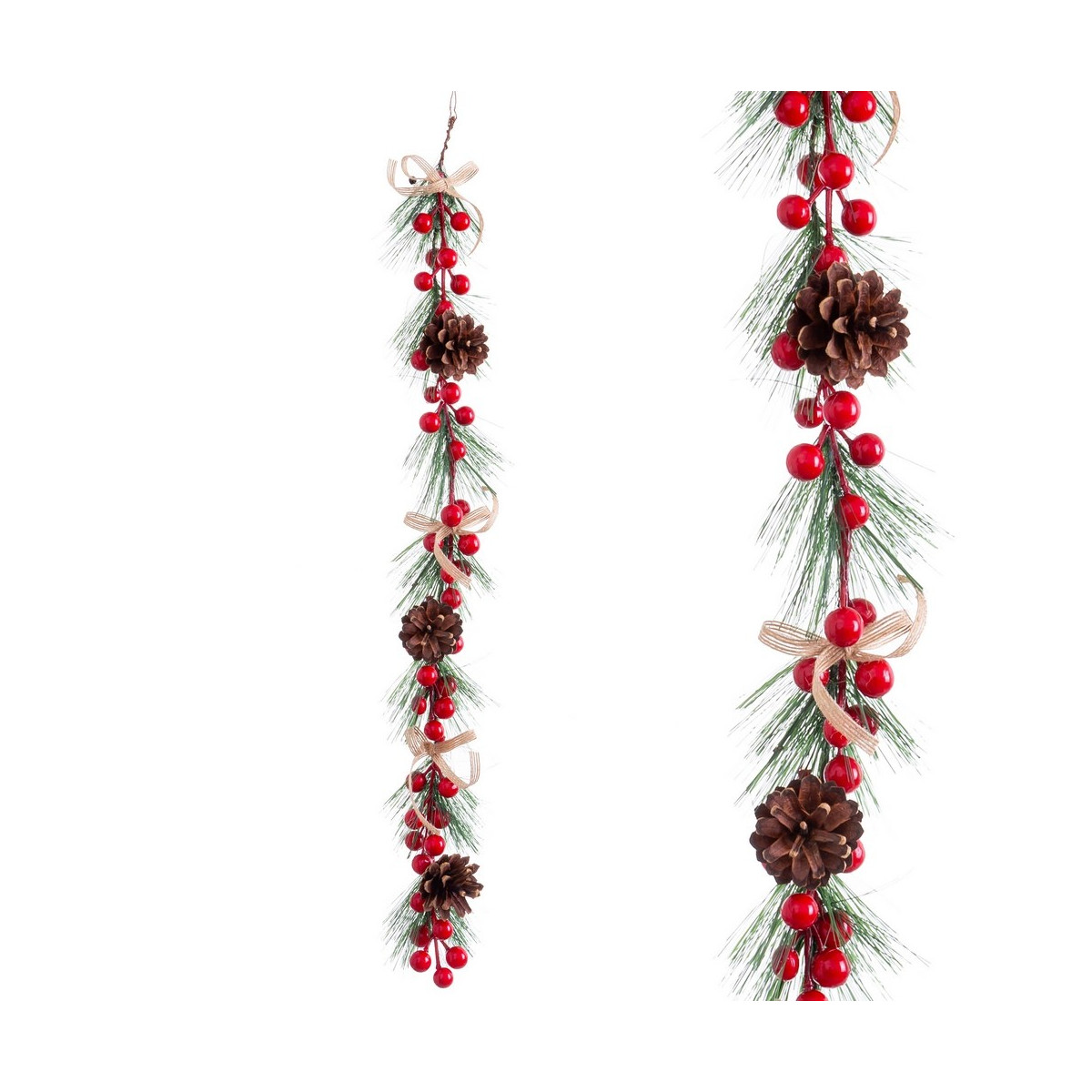 Guirlande holly 61 cm