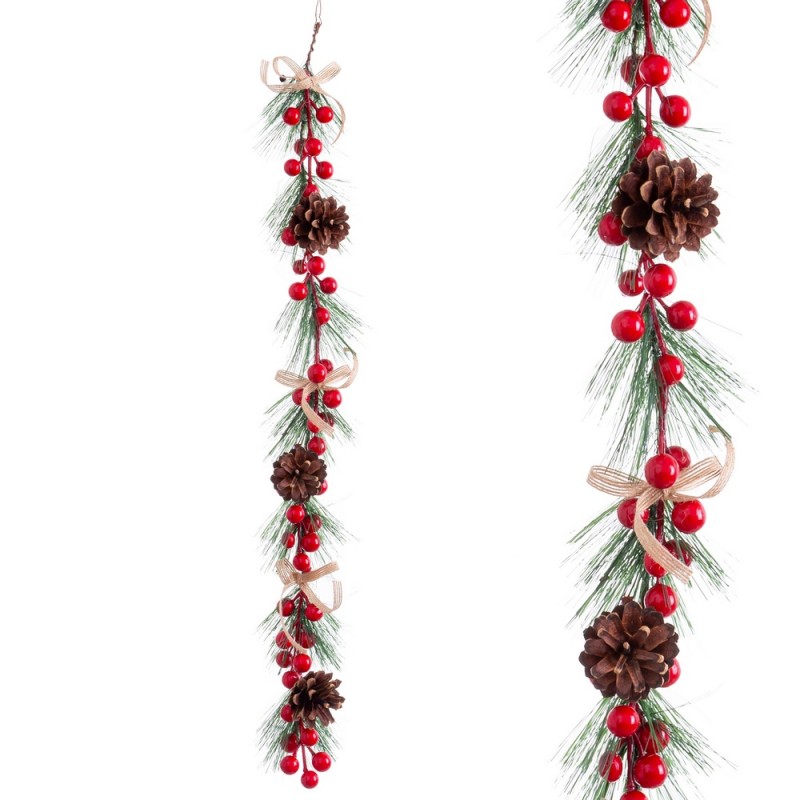 Guirlande holly 61 cm