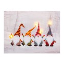 Tableau 4 luminaires led 40 x 30 x 18 cm