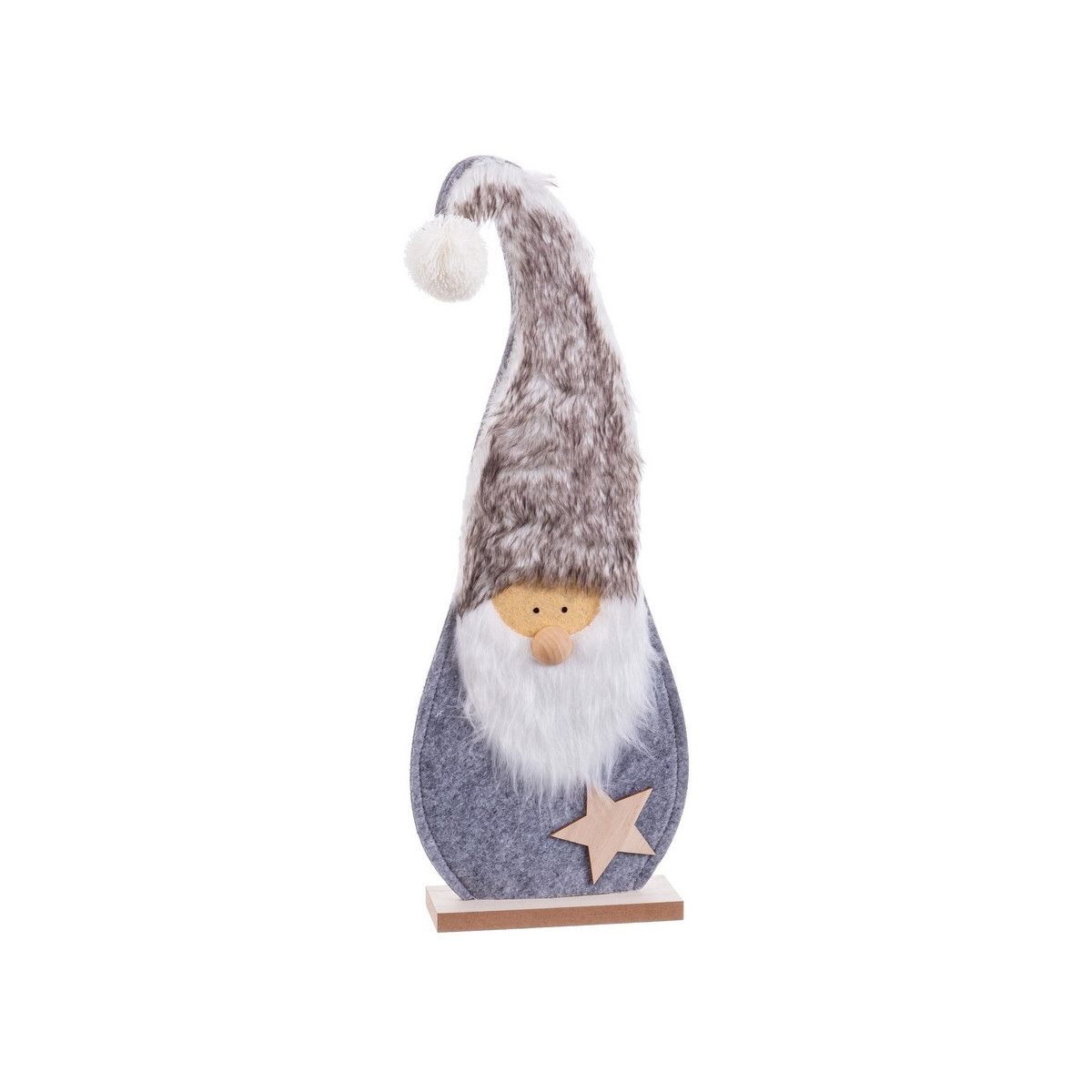 Tissu base pere noel 17 x 6 x 46 cm