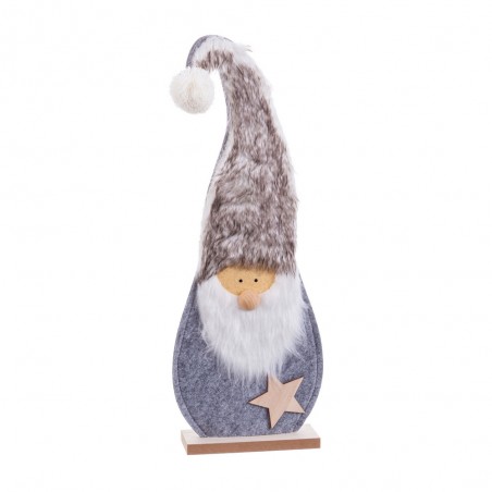 Tissu base pere noel 17 x 6 x 46 cm