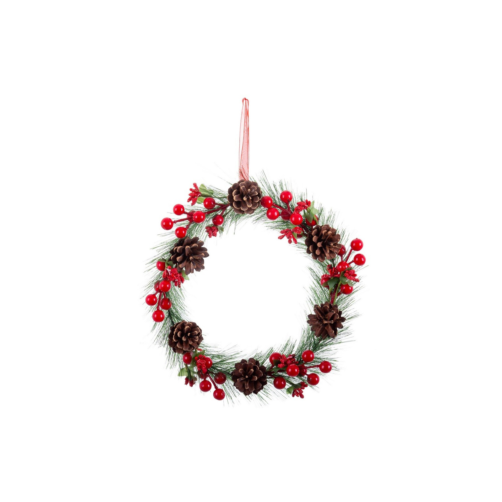 Couronne de houx 25 x 25 cm