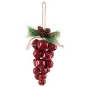 Racine 20 grelots rouges 9 x 7 x 21 cm