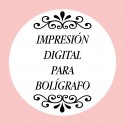 Stylo de Noël personnalisé avec impression numérique