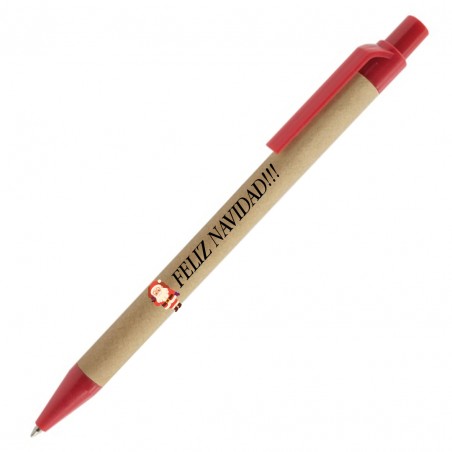 Stylo de Noël personnalisé avec impression numérique