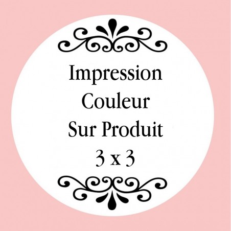 Personnalisation avec impression numérique avec texte,...