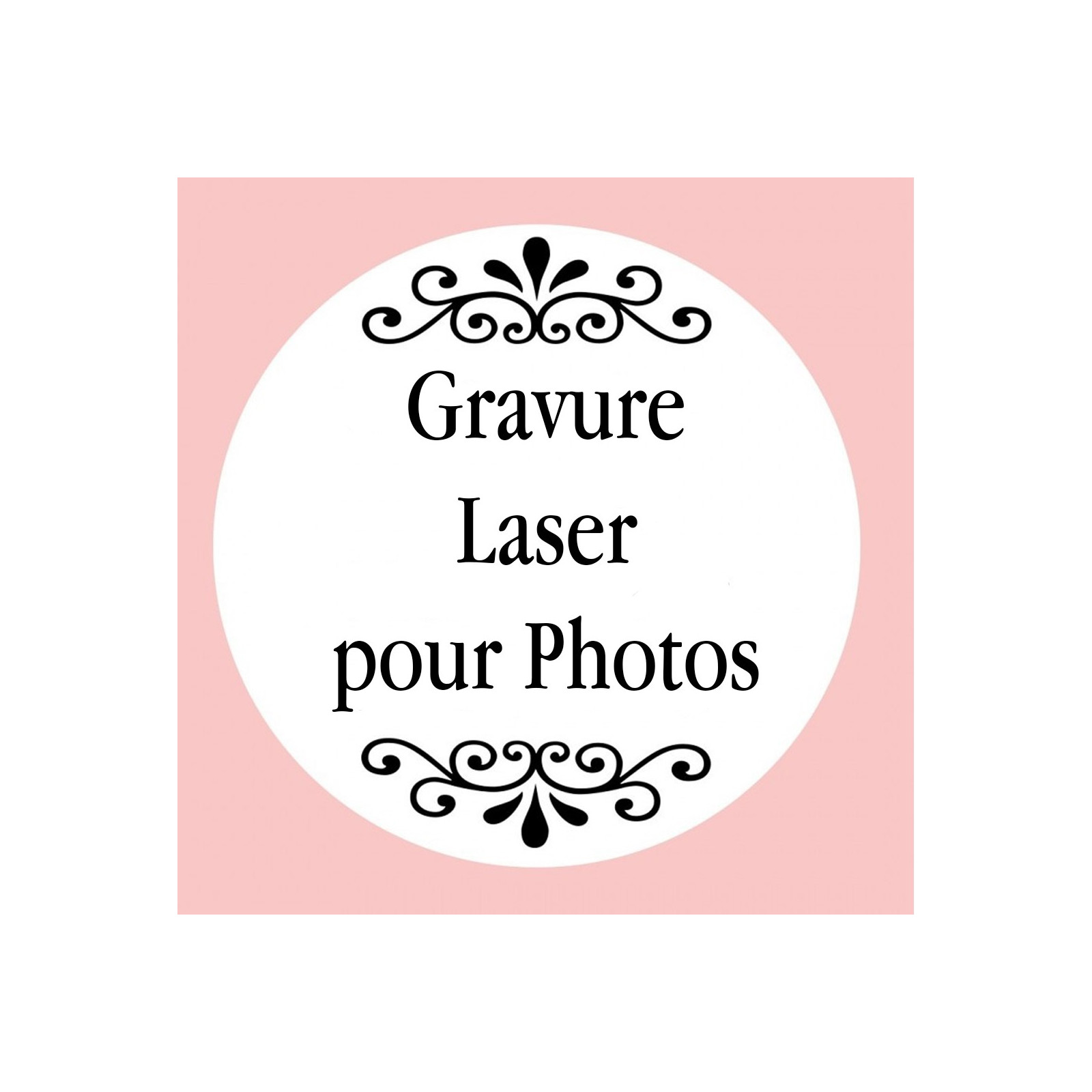 Personnalisation avec gravure laser pour photo