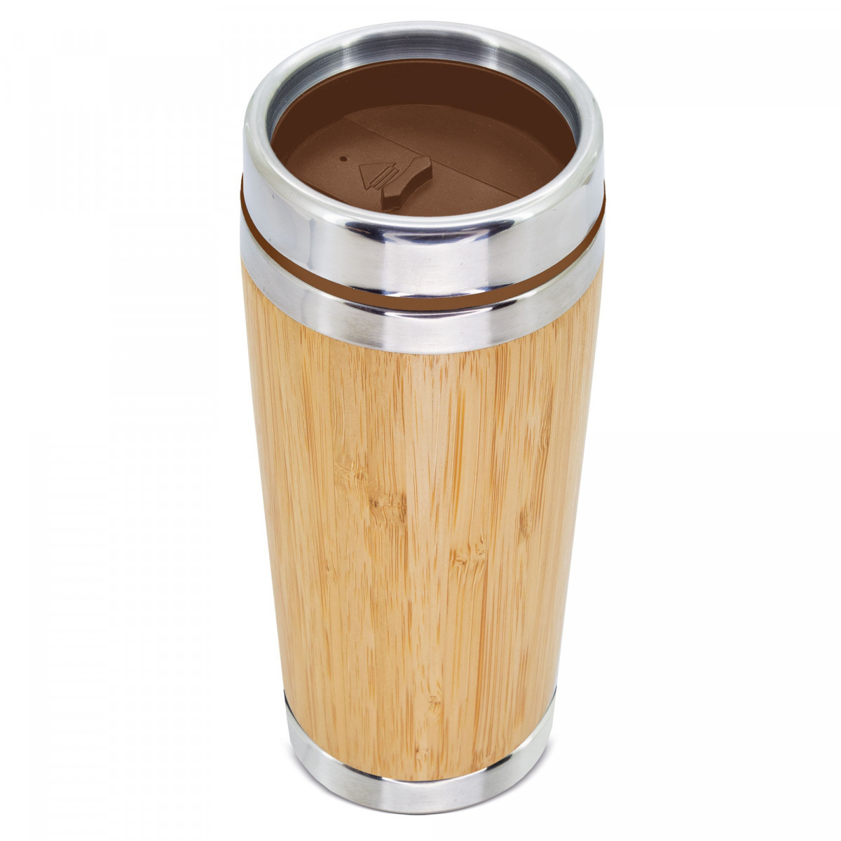 Gobelet Isotherme en Bambou 500ml Double Couche pour Maintenir la Température