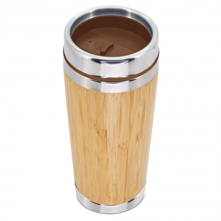 Gobelet Isotherme en Bambou 500ml Double Couche pour Maintenir la Température