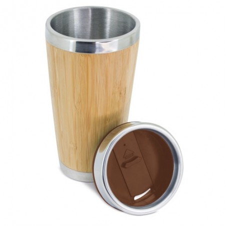 Gobelet Isotherme en Bambou 500ml Double Couche pour Maintenir la Température
