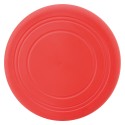 Chien heureux au frisbee