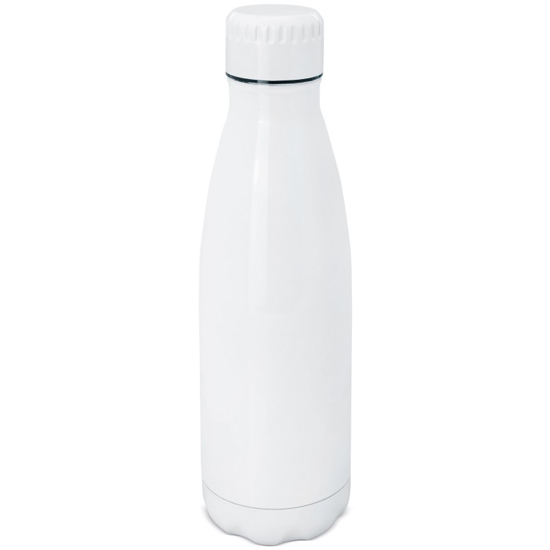 Bouteille thermique blanche en acier inoxydable pour sublimation : Idéale comme détail pour événements