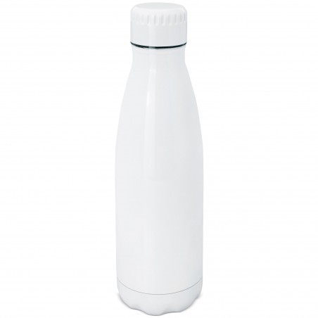 Bouteille thermique blanche en acier inoxydable pour sublimation : Idéale comme détail pour événements