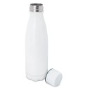 Bouteille thermique blanche en acier inoxydable pour sublimation : Idéale comme détail pour événements