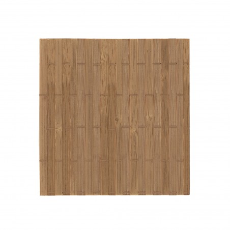 Ensemble de 5 sous-verres en bambou ceylan