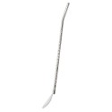 Cuillère paille mélangeur en acier inoxydable queens