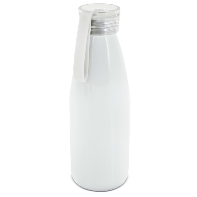 Bidon en aluminium avec couvercle en silicone sublimation