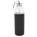 Bouteille en verre avec housse en néoprène Cadeau pratique et élégant pour les invités