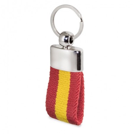Porte-clés ceinture drapeau Espagne