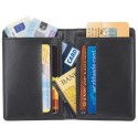 Porte cartes noir pour homme personnalisé avec photo en couleur