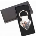 Porte clés coeur personnalisé avec photo en couleur