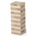Jeu Jenga présenté dans un sac kraft personnalisé avec un autocollant "Tu es important pour moi".