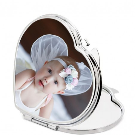 Miroir personnalisé avec photo couleur pour mariages, baptêmes, communions ou entreprises